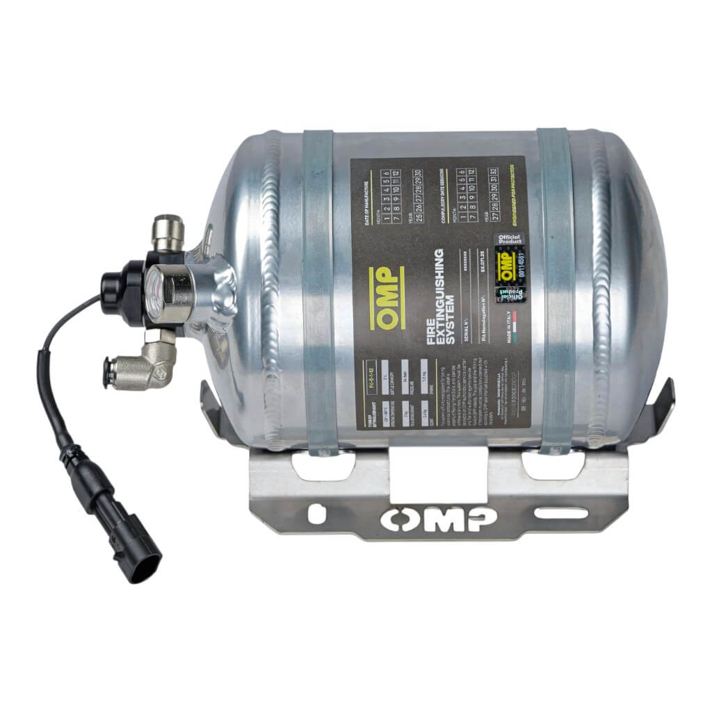OMP CE0-SAL6-A01 Extinguishing Sytem CESAL 6, Elettrically, Saloon, Alluminium (2Kg) Photo-1