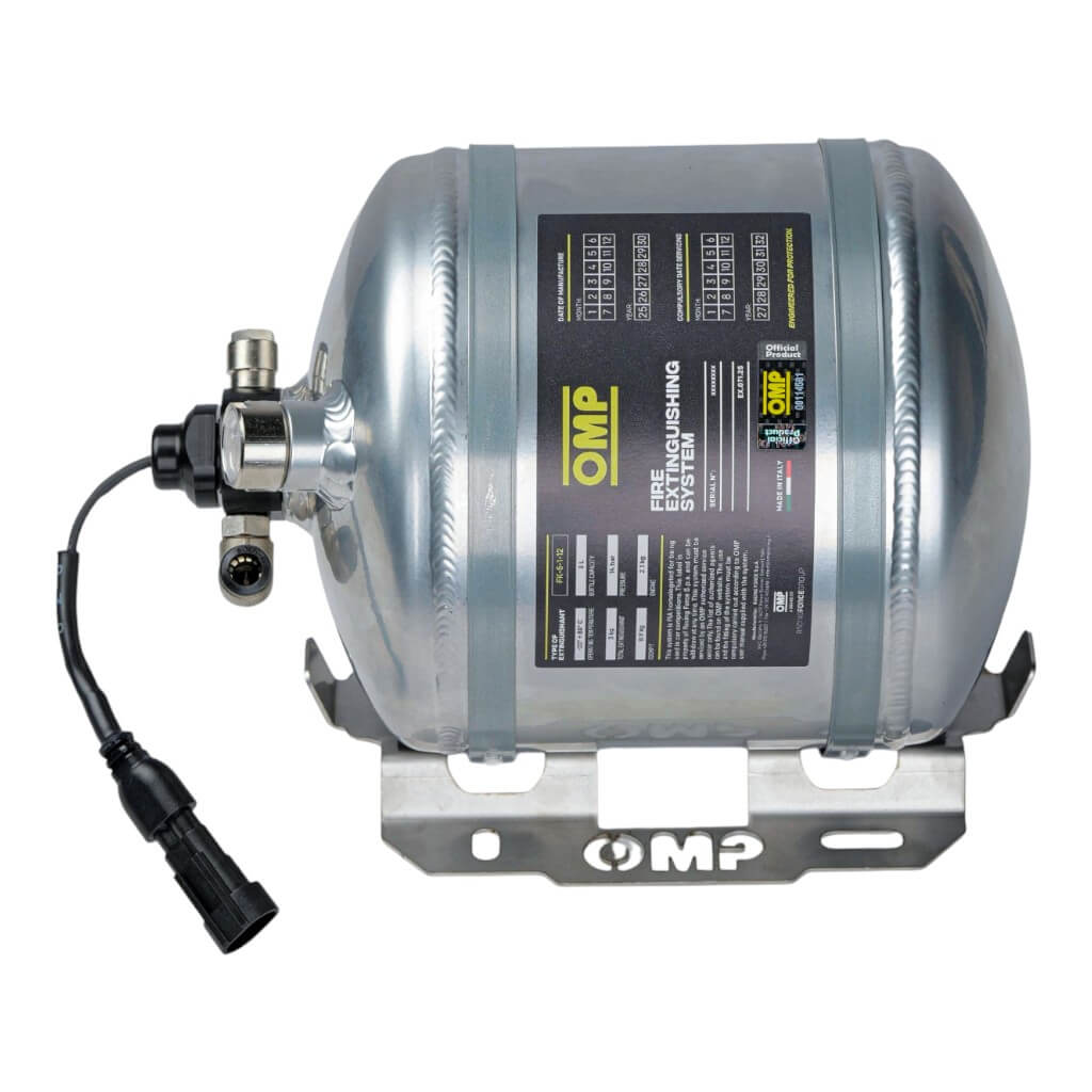 OMP CE0-SAL6-C01 Extinguishing Sytem CESAL 6, Elettrically, Saloon, Alluminium (3Kg) Photo-0