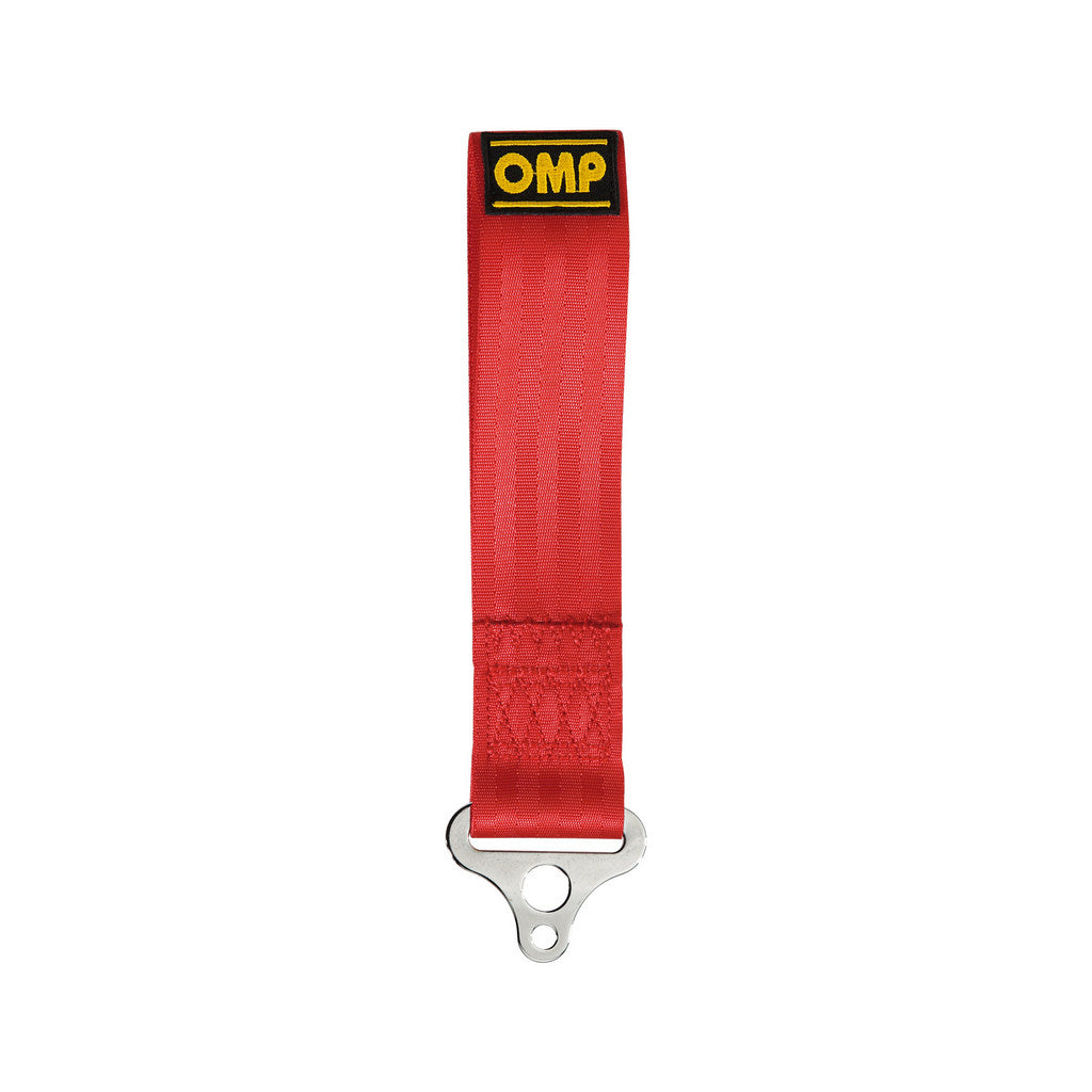 OMP EB0-0578-061 Tow Hook Strap 2", Red Photo-0