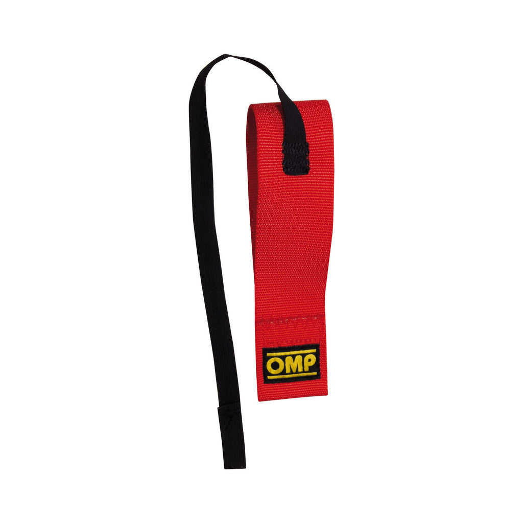 OMP EB0-0580-061 Tow Hook Strap 2", Red Photo-0