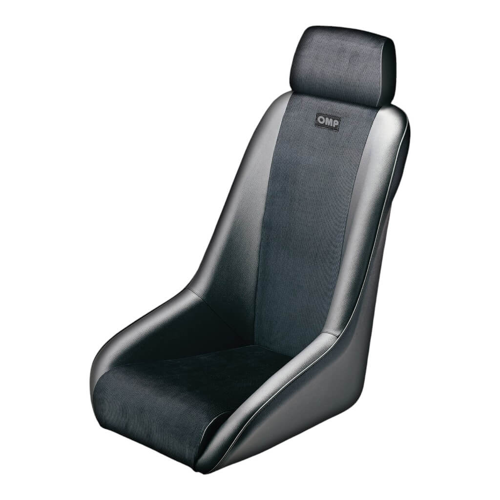 OMP HA0-0737-B01-071 Vintage Seat Classic, Black Photo-0