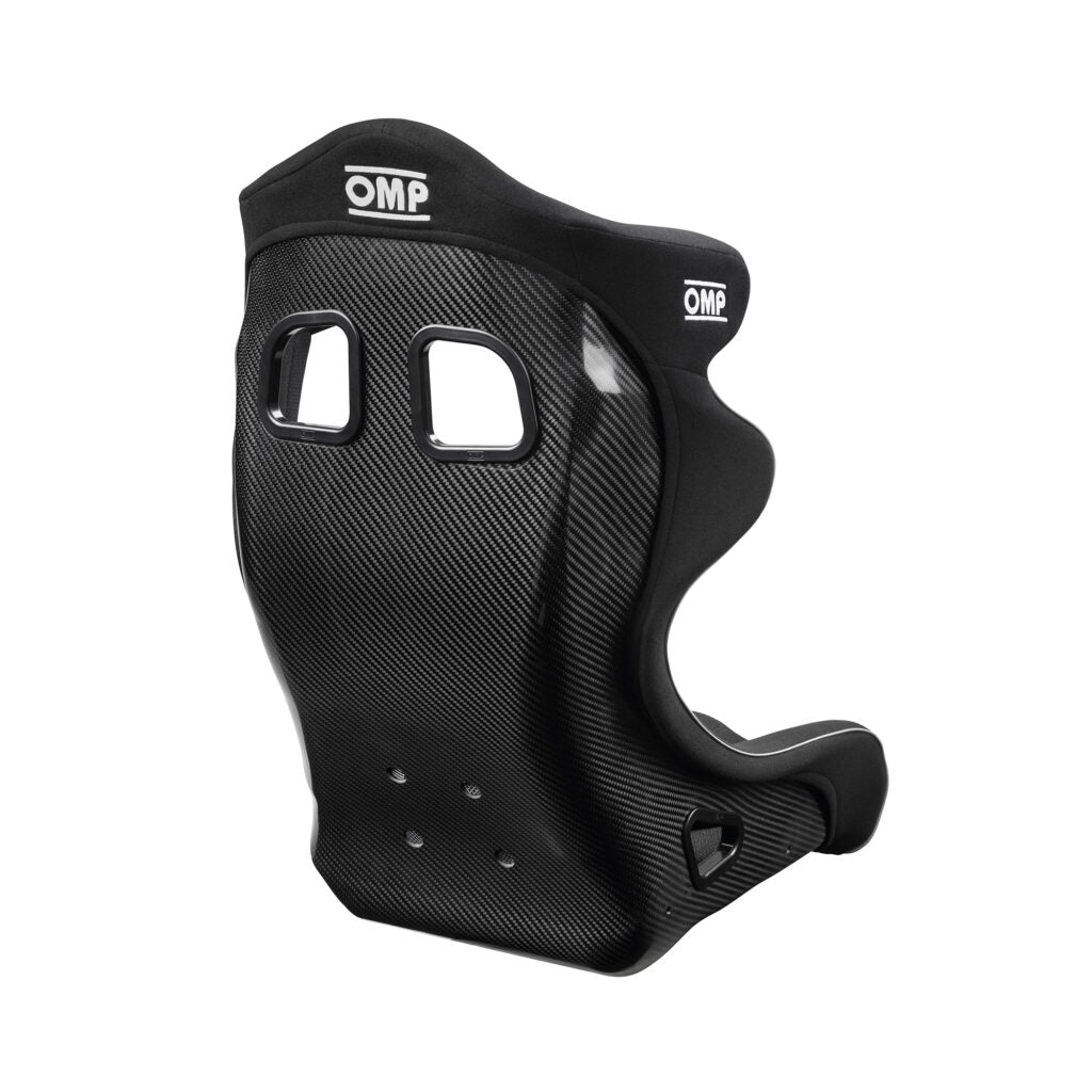 OMP HA0-0785-A01-071 Carbon Fiber Racing Seat HGT, FIA 8855-1999, Black Photo-1