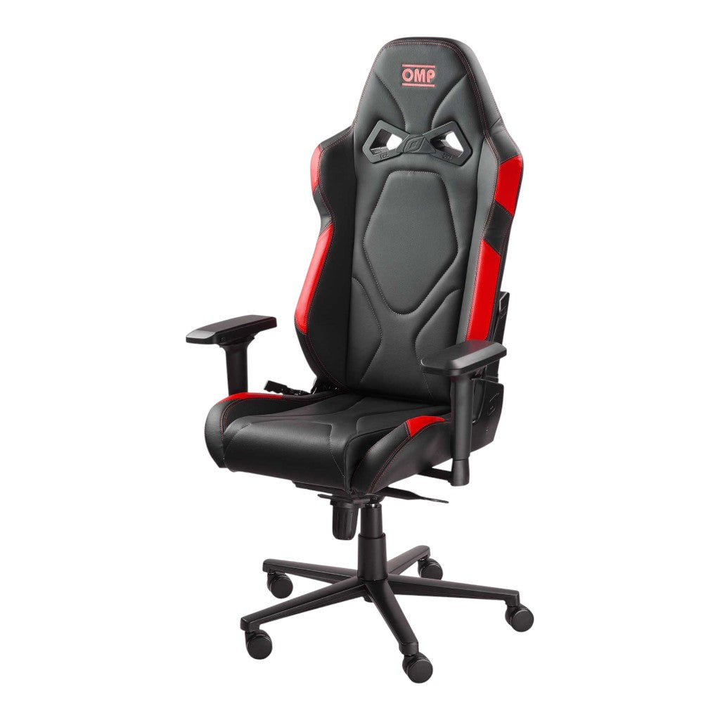 OMP HA0-0835-A01-073 Office Chair GS, Black/Red Photo-0