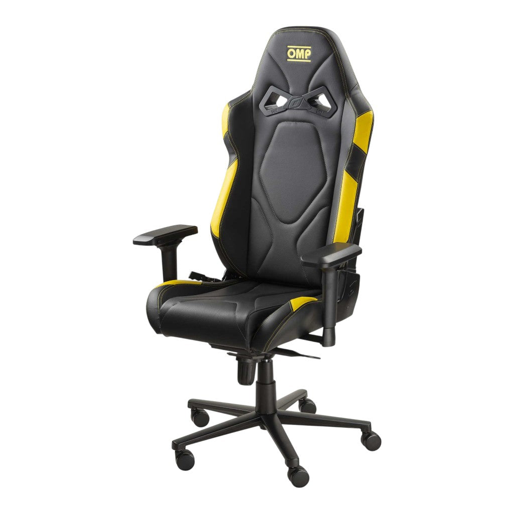 OMP HA0-0835-A01-178 Office Chair GS, Black/Yellow Photo-0