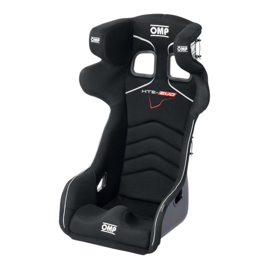 OMP HA0-0901-A01-071 Racing Seat HTE Evo2 Fiberglass FIA 8855-2021, Black Photo-0