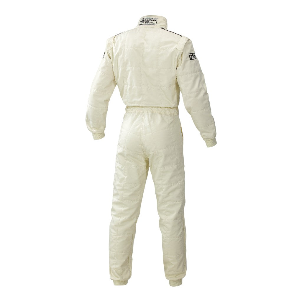 OMP IA0-1816-C01-028-54 Racing Suit Classic MY2021, FIA 8856-2018, Cream, Size 54 Photo-1