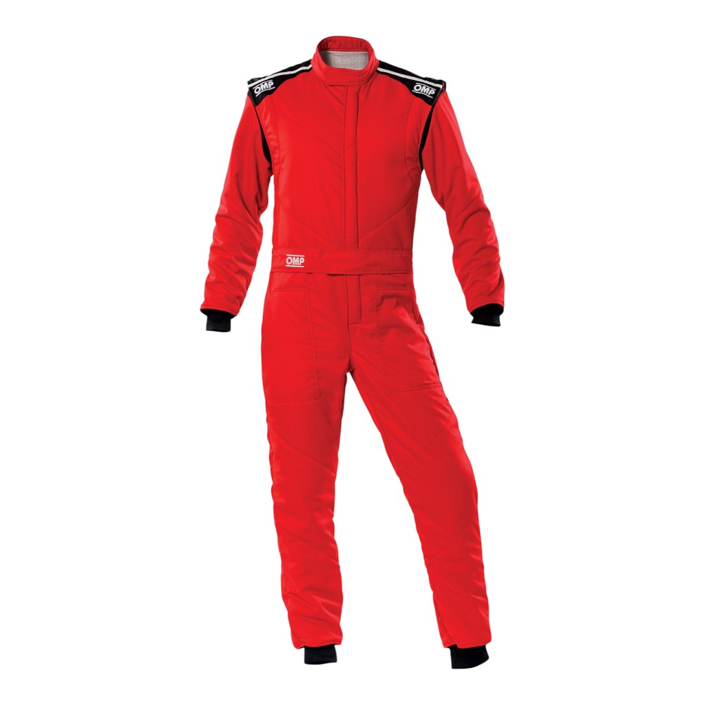 OMP IA0-1828-E01-061-64 Racing Suit First-S MY2020, FIA 8856-2018, Red, Size 64 Photo-0