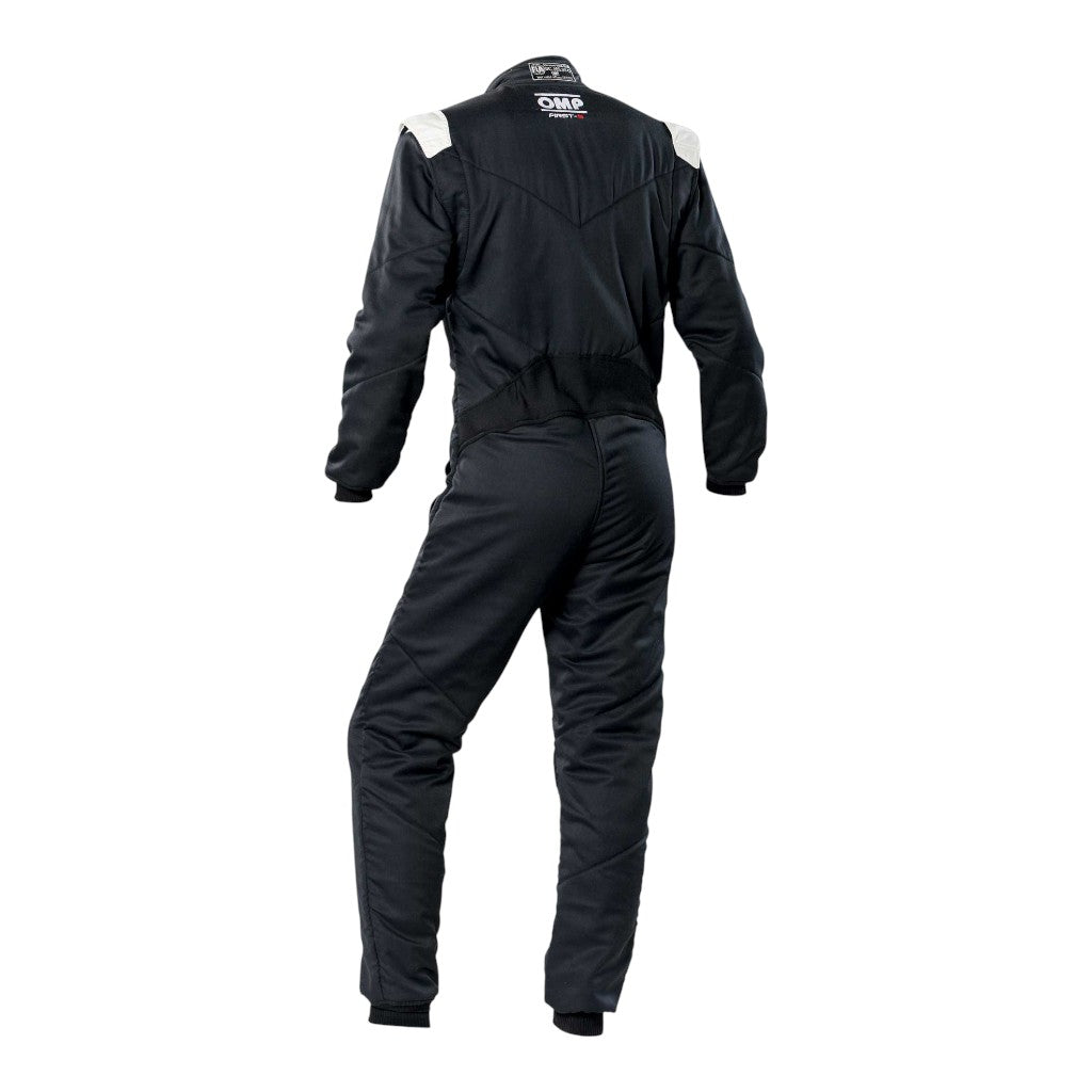 OMP IA0-1828-E01-071-50 Racing Suit First-S MY2020, FIA 8856-2018, Black, Size 50 Photo-1
