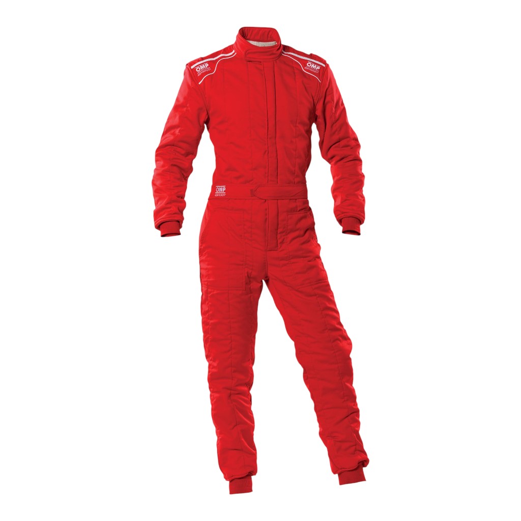 OMP IA0-1847-C01-061-M Racing Suit Sport MY2020, FIA 8856-2018, Red, Size M (50-52) Photo-0