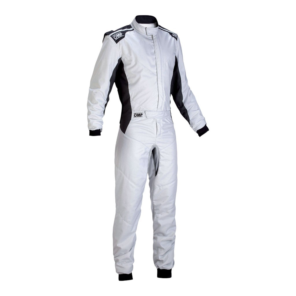 OMP IA0-1860-A01-083-46 Racing Suit One-S MY2020, FIA 8856-2018, Silver, Size 46 Photo-0