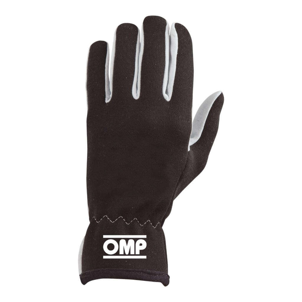 OMP IB0-0702-A01-071-XL Racing Gloves Rally, Black, Size XL Photo-0