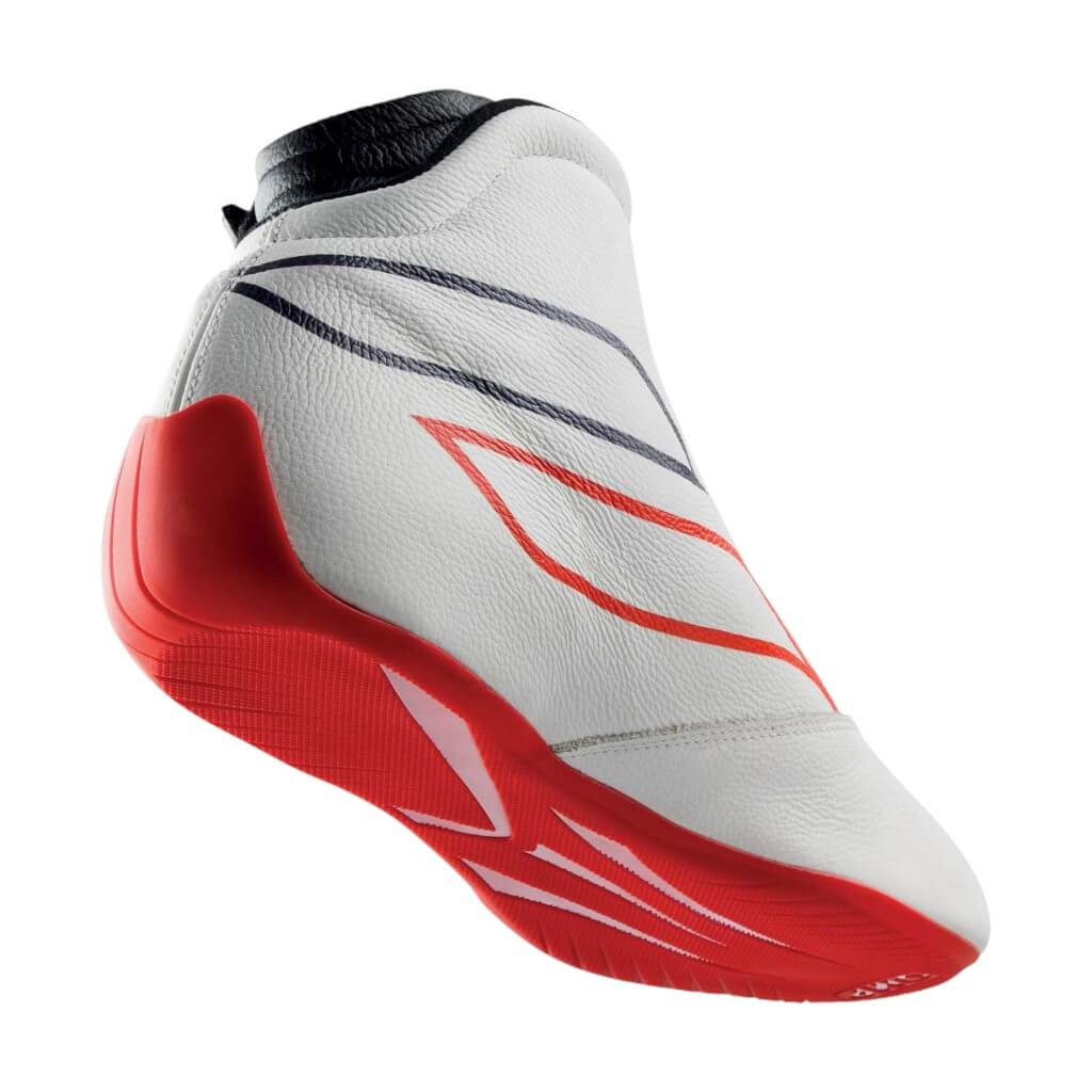 OMP IC0-0822-A03-020-40 Racing Shoes One-S, FIA 8856-2018/SFI, White, Size 40 Photo-1