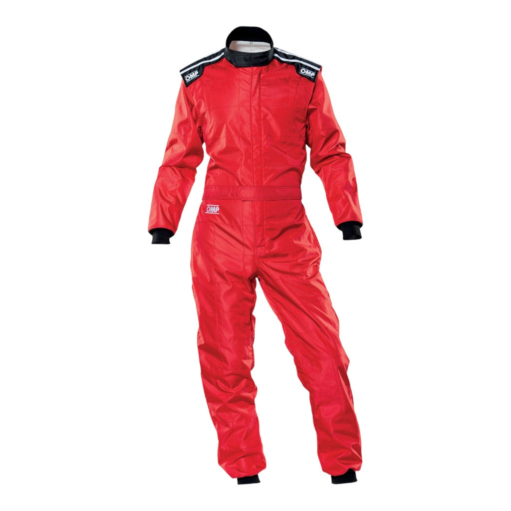 OMP KA0-1728-A01-061-M Karting Suit KS-4 MY2021, CIK Level 1, Red, Size M Photo-0