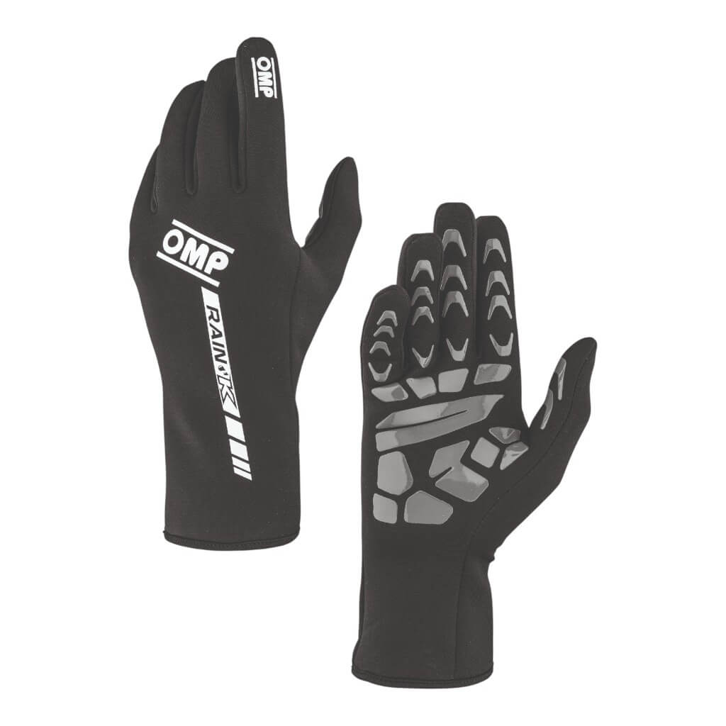 OMP KB0-2758-A01-071-M Kart Gloves Rain-K MY2026, Black, Size M Photo-0