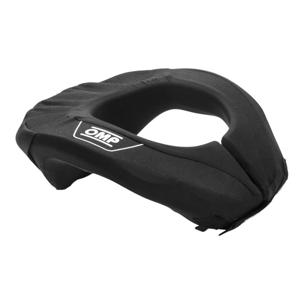 OMP KK0-4014-071-LXL Kart Neck Collar, Black, Size L/XL Photo-0