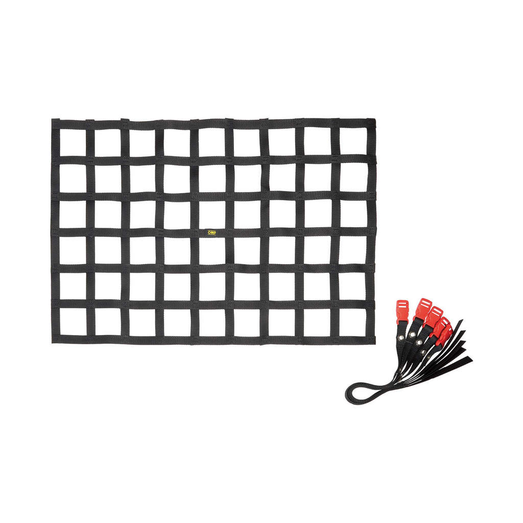 OMP NA0-1870-071 Nylon Window Net, Black Photo-0