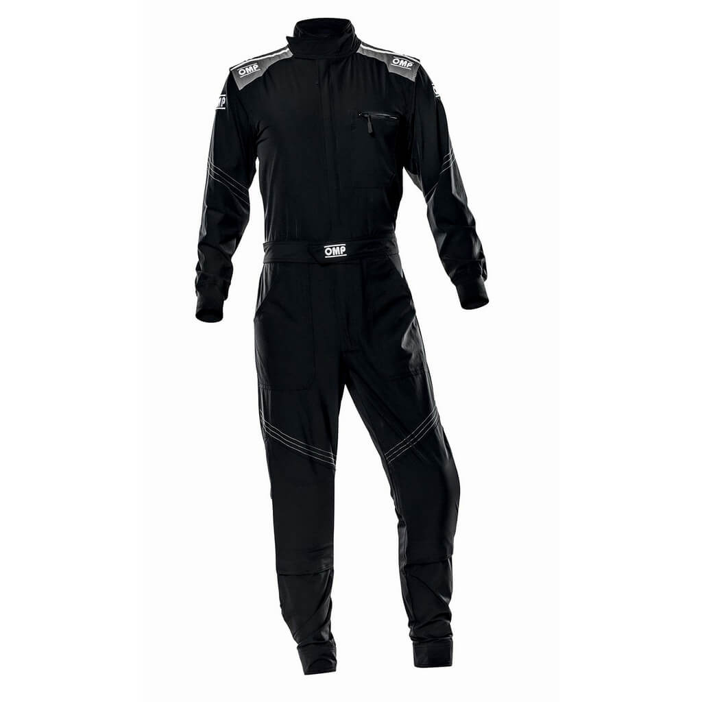 OMP NB0-1581-A01-071-58 X Mech Stretch Mechanic's Suit, black, size 58 Photo-0