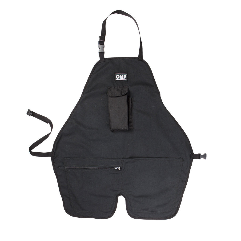 OMP NB0-1894-071 Mechanic's Apron, Black Photo-0
