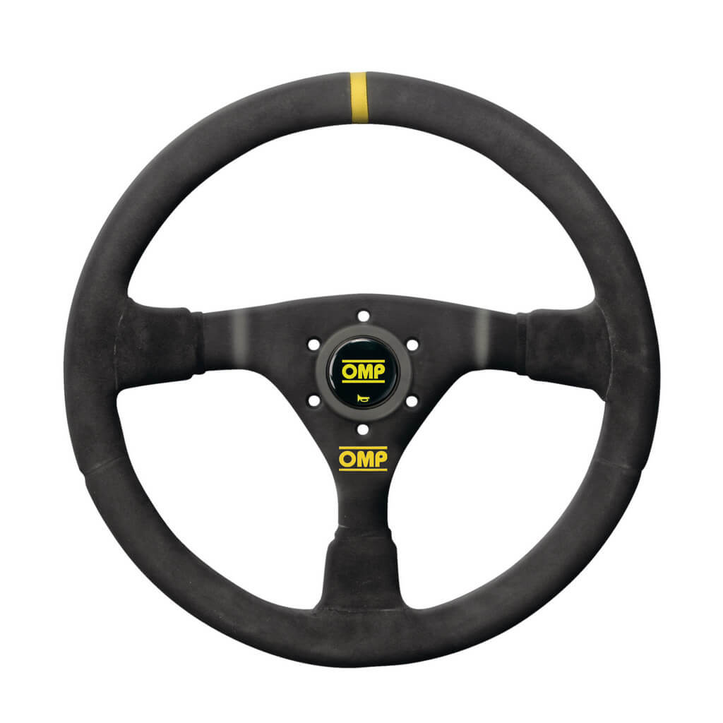 OMP OD0-1979-071 Steering Wheel WRC 350mm, Black Suede Photo-0
