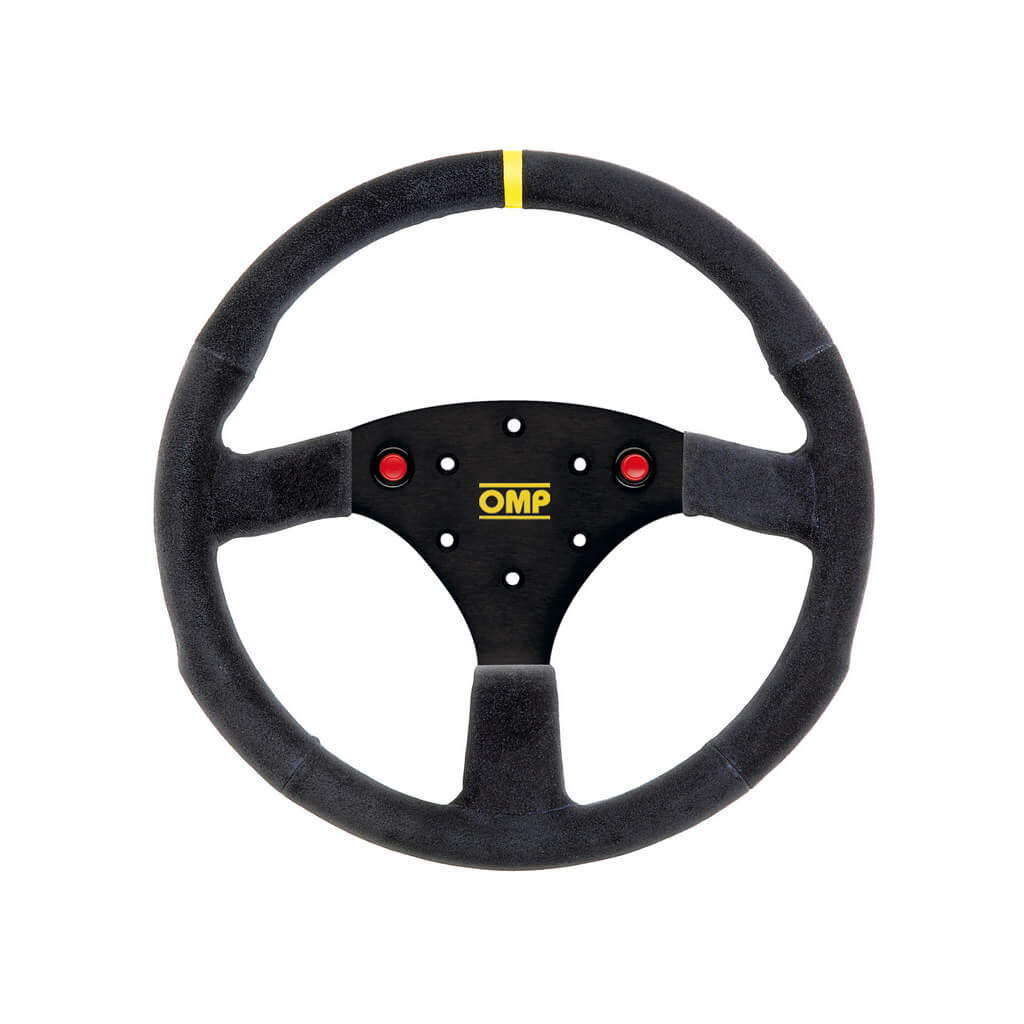 OMP OD0-2042-A01-071 Steering Wheel Alu SP 320mm, Black Suede Photo-0