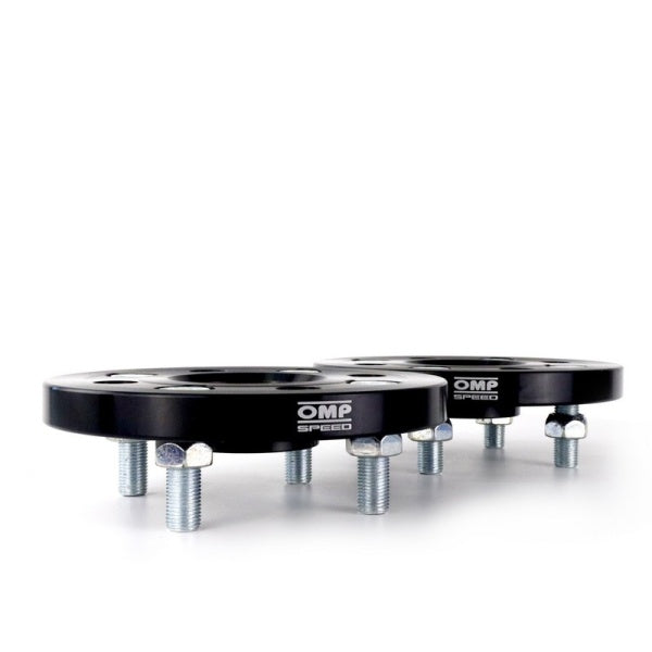 OMP OMPS09282001 Forged wheel Spacer 4x114.3/4x114.3 12x1.5 Black 2pcs Photo-2