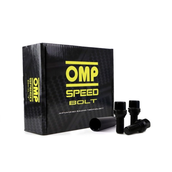 OMP OMPS09791201 PCD adjustable bolt M12X1.50 Hex 17/19 L: 33mm Black 20+1/BOX Photo-1