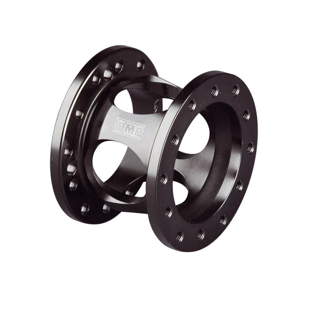 OMP OS0-0023-071 Fixed Steering Wheel Spacer, Black Photo-0