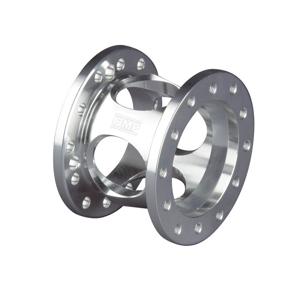 OMP OS0-0023-081 Fixed Steering Wheel Spacer, Gray Photo-0