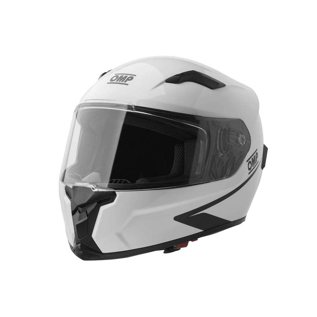 OMP SC0-0616-A01-020-XL Full-Face Karting Helmet Circuit Evo2, White, Size XL Photo-0