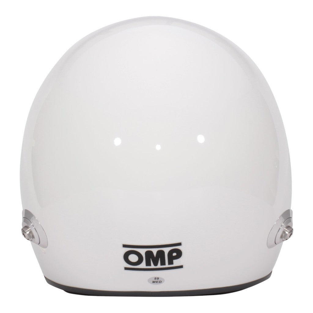OMP SC0-0799-B01-020-M Full-Face Racing Helmet GP-R, FIA 8859-2015, White, Size M Photo-1