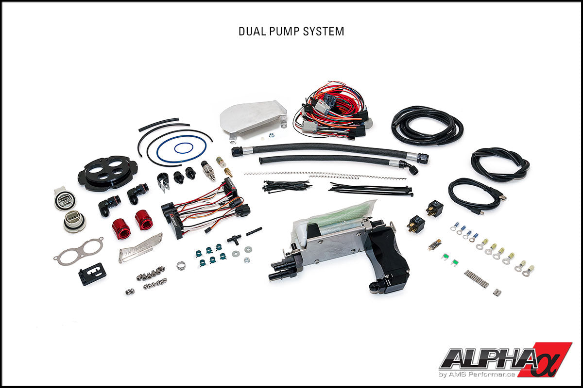 AMS ALP.07.07.0010-2 Omega brushless fuel pump system NISSAN R35 GT-R (Dual pumps) Photo-1