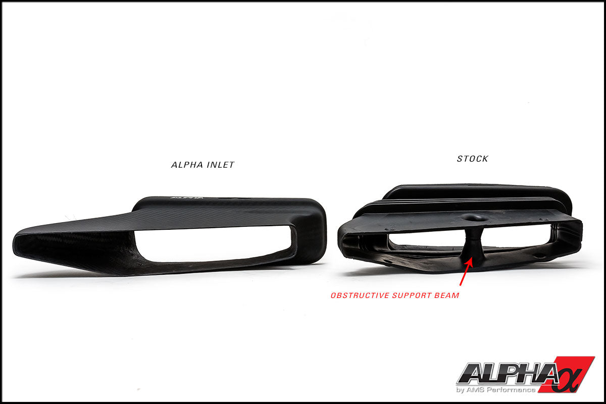 AMS ALP.19.08.0003-1 Cold Air Inlet Duct and Air Box Lid for MERCEDES-BENZ 2.0L M133 AMG Photo-1