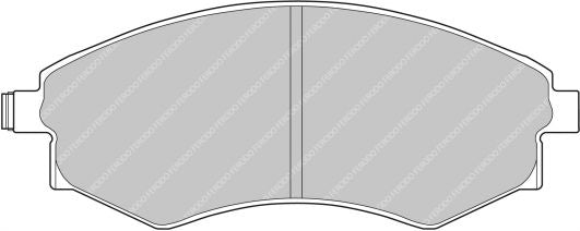 FERODO FDS600 Front Brake Pads DS Performance for HYUNDAI Coupe I (RD) Photo-0