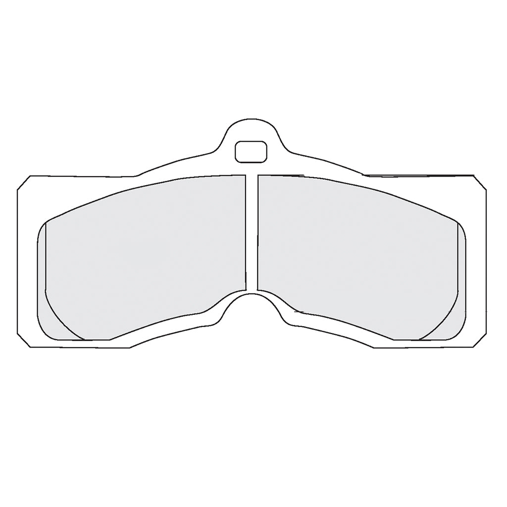 PFC 0008.10 Brake Pads for CHEVROLET Corvette C3 1966-1982 (Z-Rated Compound) Photo-0