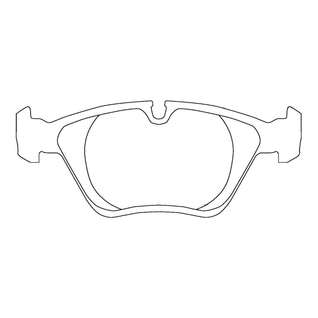 PFC 0394.331.20.44 Front Brake Pads for BMW 330i (E46) / M3 (E36 / E46) / M5 (E34) (331 Compound, 20mm) Photo-0
