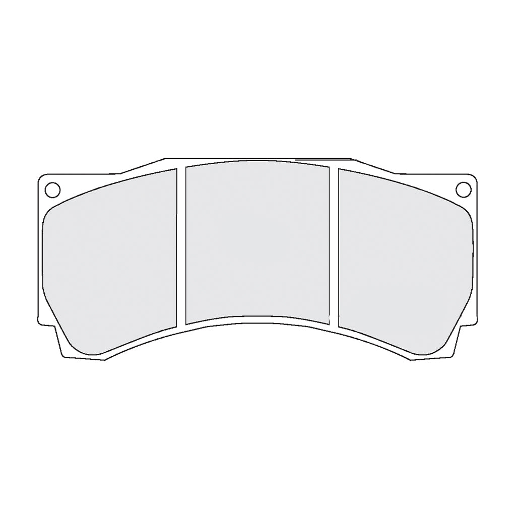 PFC 7790.40.25.44 Brake Pads 40 CMPD 25 mm for AUDI RS3 LMS / TT Cup / BMW M3 GT4 / Alpina B6 GT3 Photo-0