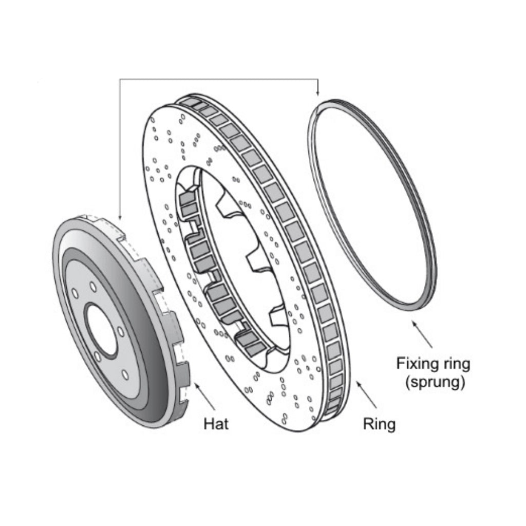 PFC 267.157.228.15 Brake Rotor Hat V3 Photo-0