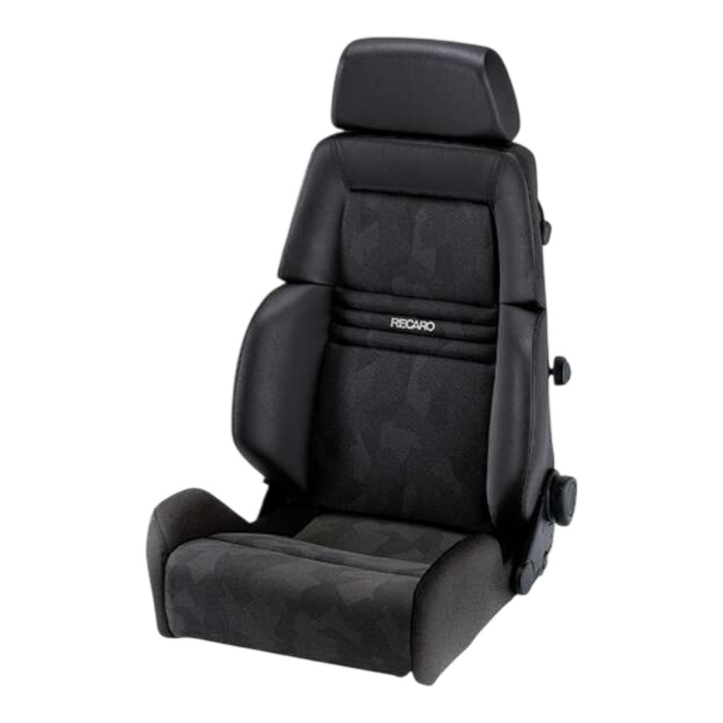 RECARO 045.00.0669 Seat Expert M, Artista Black/Artificial Leather Black, Size LT/W Photo-0