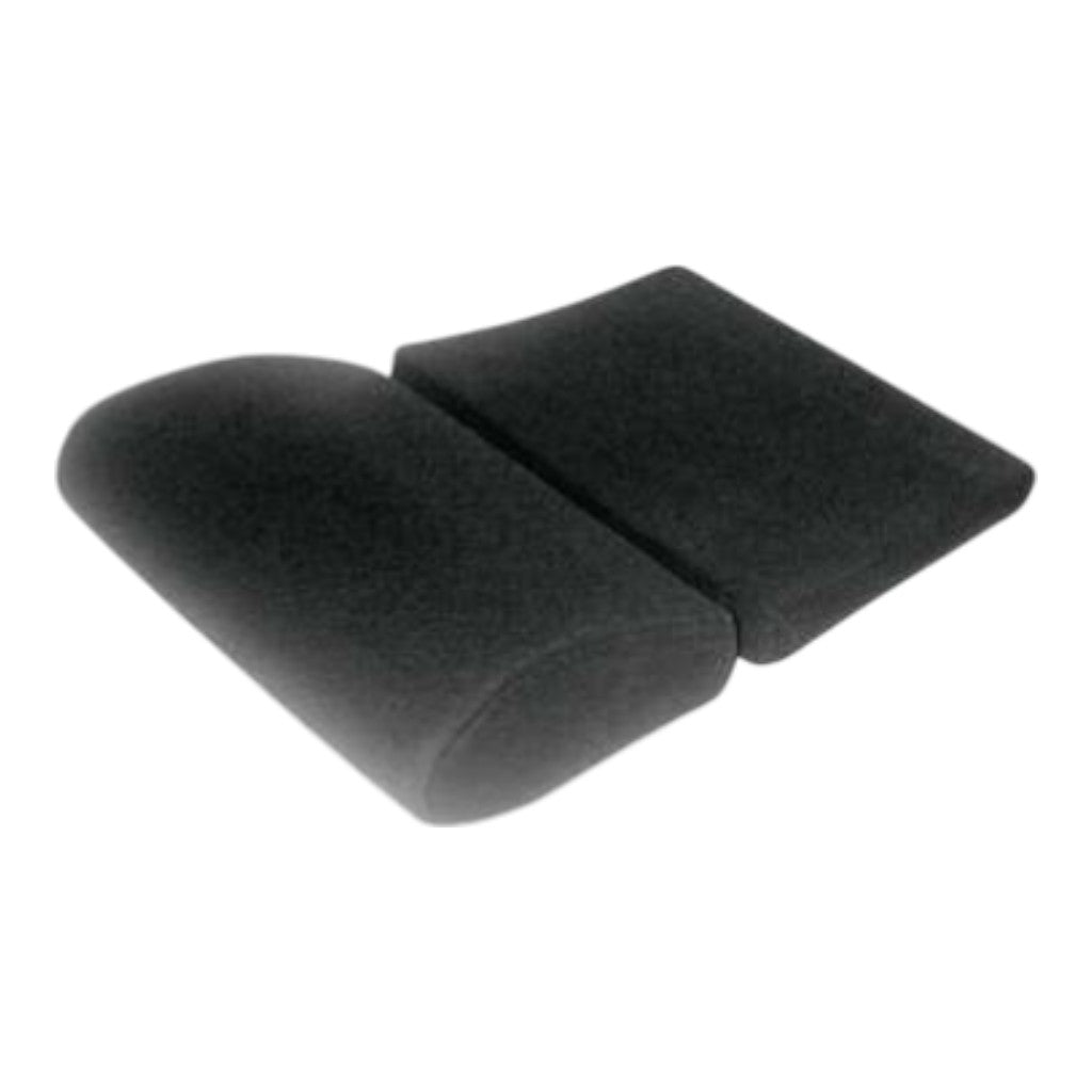 RECARO 070.94.035.176.ET Partitioned Seat Cushion for Pole Position (ABE), Velour Black Photo-0