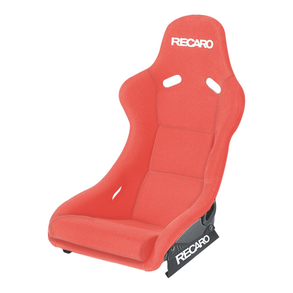 RECARO 070.98.030.193.ET Seat Cover for Pole Position N.G. (FIA) with Belt Trim Below, Perlon Velor Red Photo-0