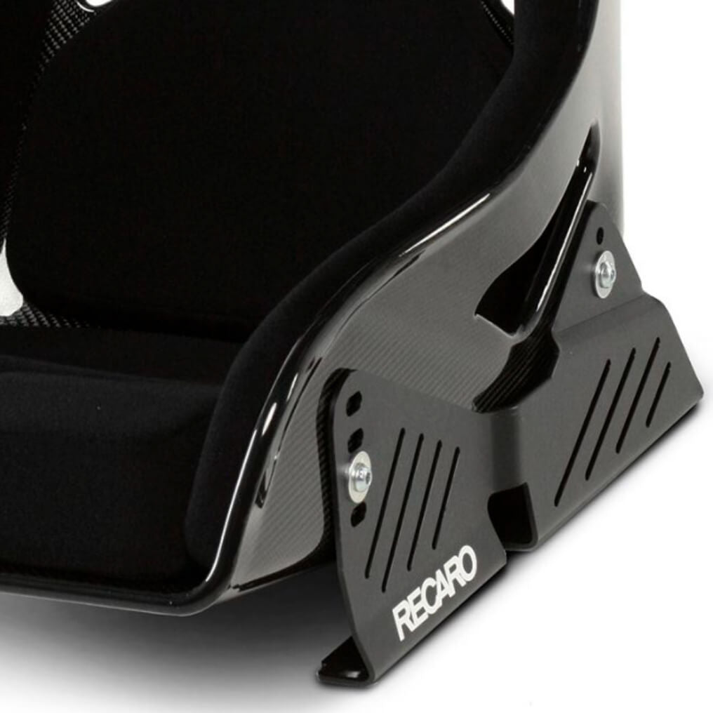 RECARO 078.01.1B21 Race Seat Podium CF Left Side (ABE / FIA) Black Velour, Size M Photo-1