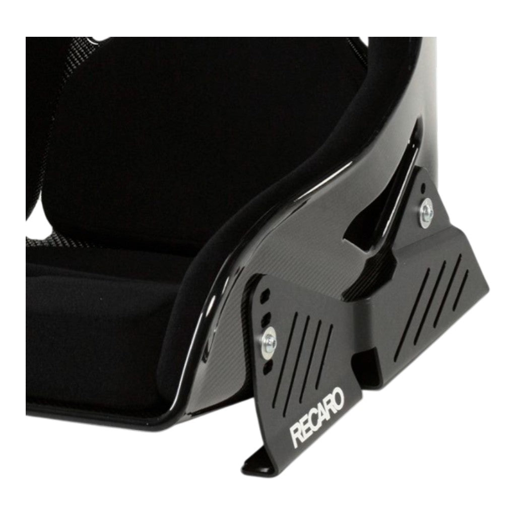 RECARO 078.02.2B21 Race Seat Podium CF Right Side (ABE / FIA 8855-1999), Black Velour, Size L Photo-3