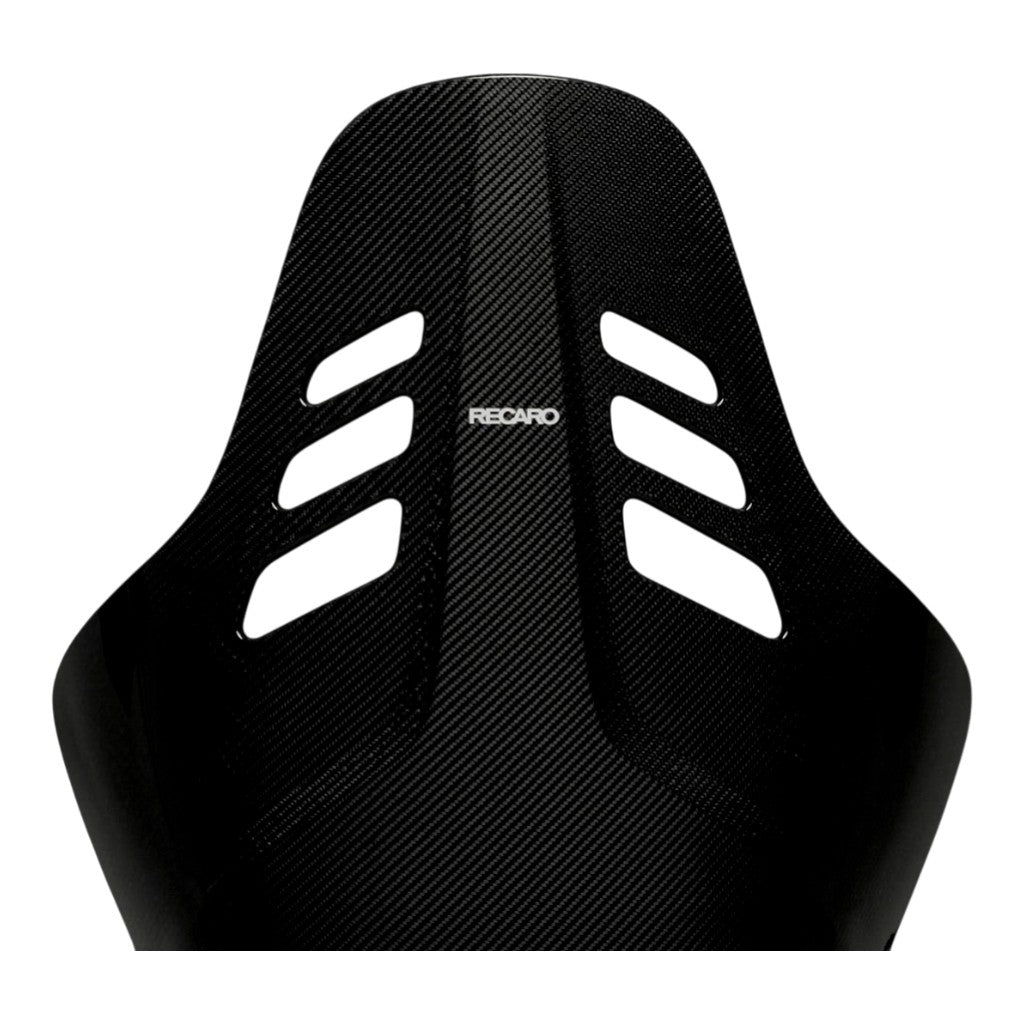 RECARO 078.31.1B21 Race Seat Podium CF Left Side (ABE / FIA 8855-1999) SAB, Black Velour, Size M Photo-1