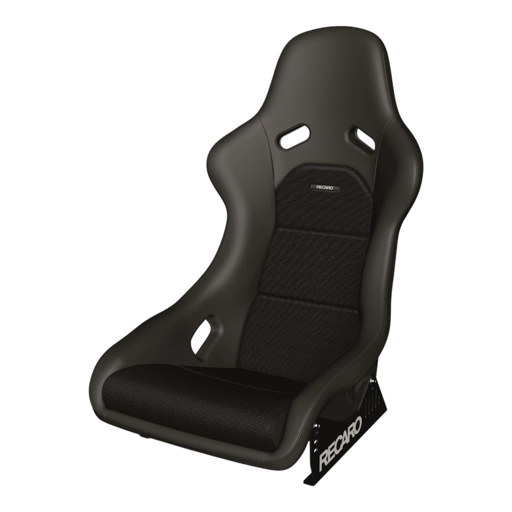 RECARO 087.00.0B27 Seat Classic Pole Position, Leather Black / Corduroy Photo-0
