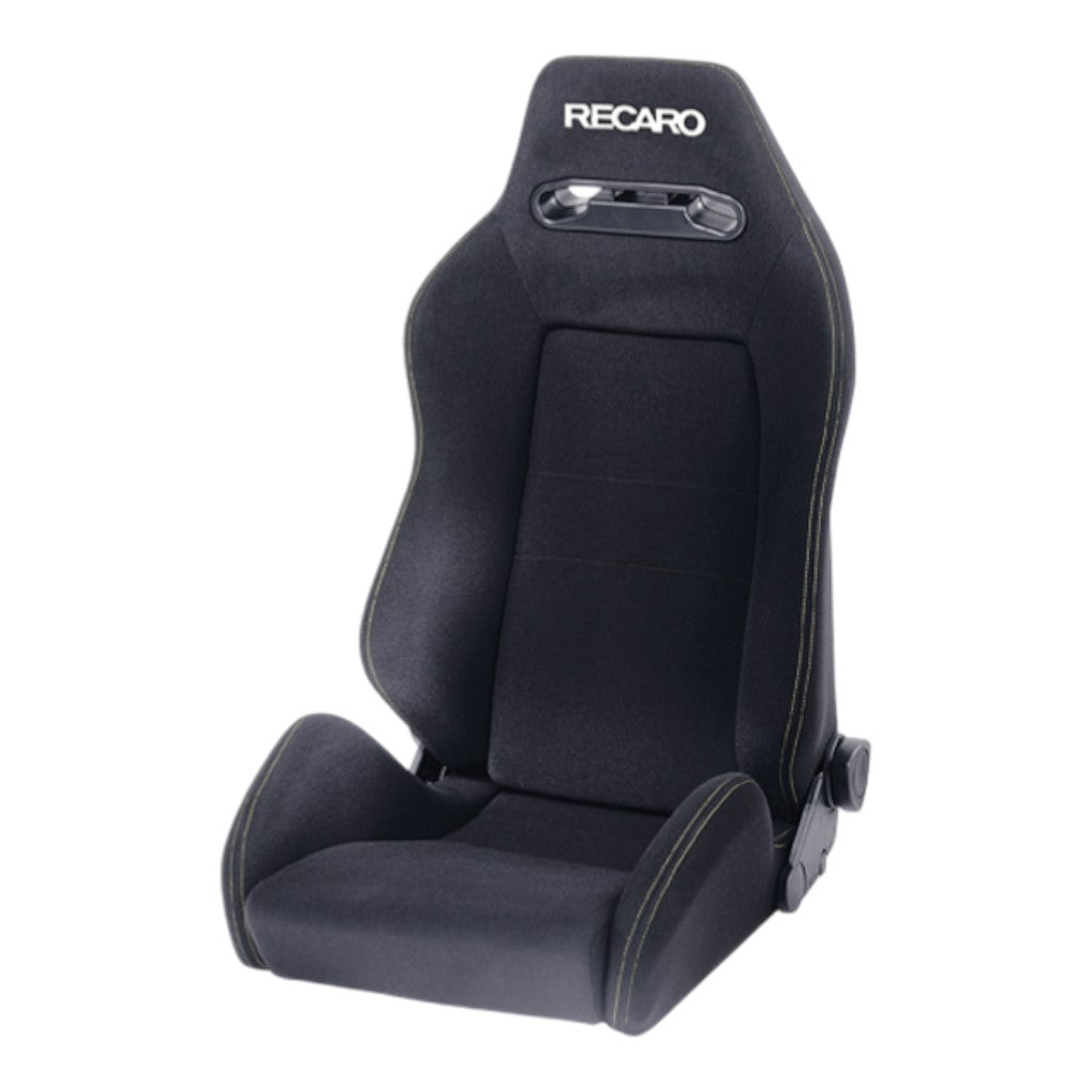 RECARO 295.07.0583A Seat SR5-Speed, Black Velour, Gray Logo Photo-0