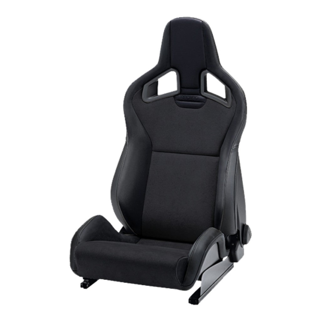 RECARO 411.10.1575 Left Heated Sport Seat Sportster CS SAB, Artificial Leather Black / Dinamica Black Photo-0