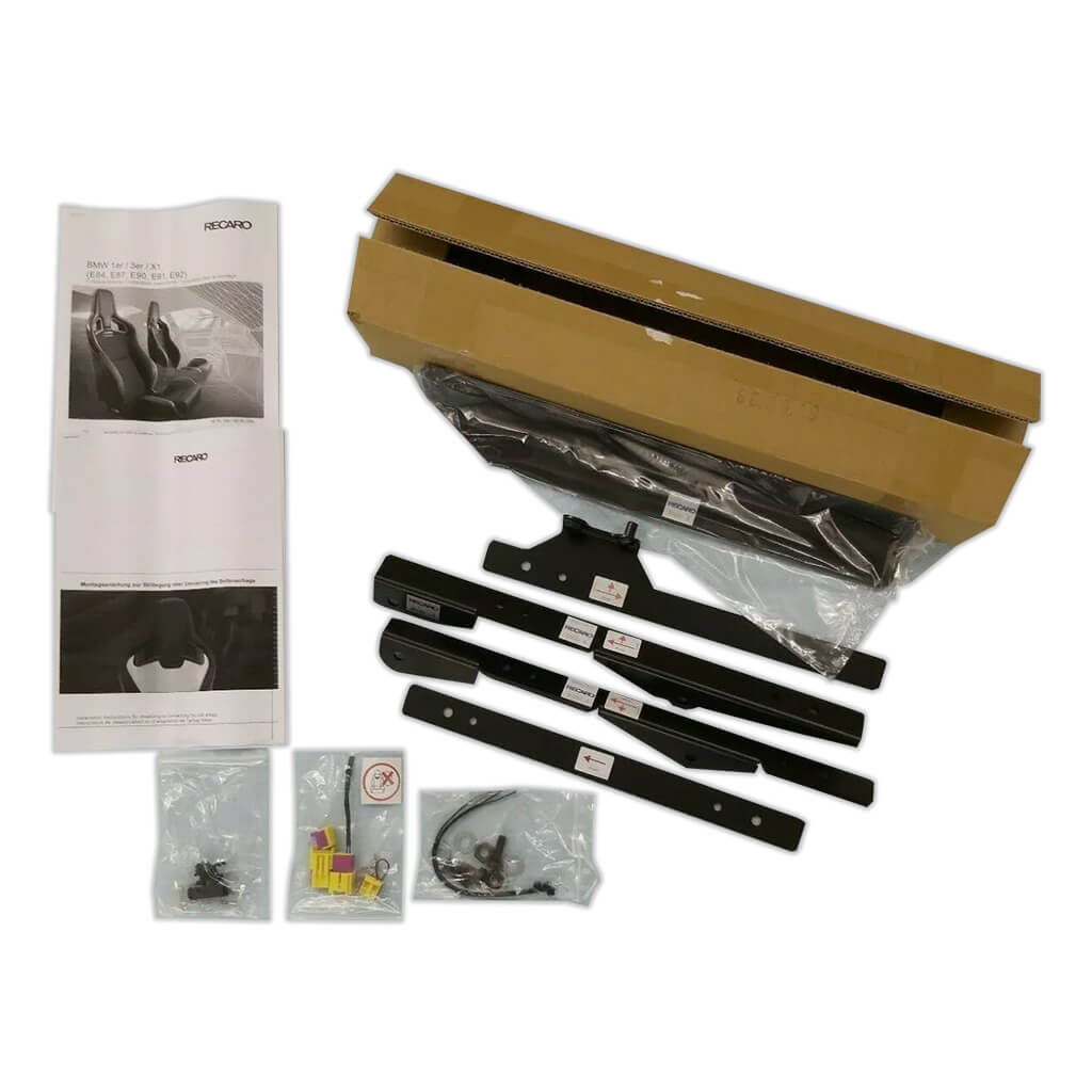 RECARO 68.89.19 Left Side Installation Kit Without Slide for BMW 1 (E87) / 3 (E90 / E91 / E92) Photo-0