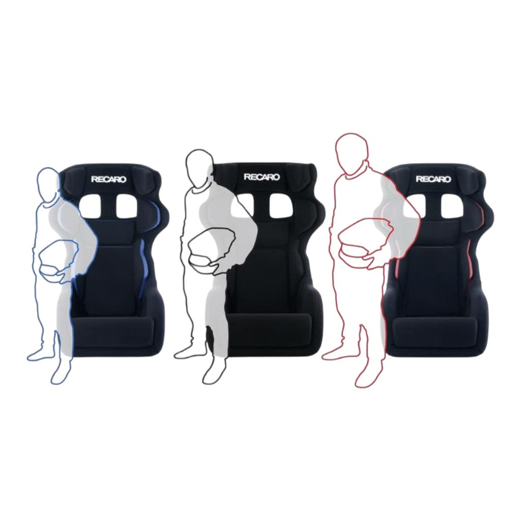 RECARO 7221390.A16 Pad-Kit L for P 1300 GT, Bottom Part Red (Set of 5, without Seat Cushion) Photo-0