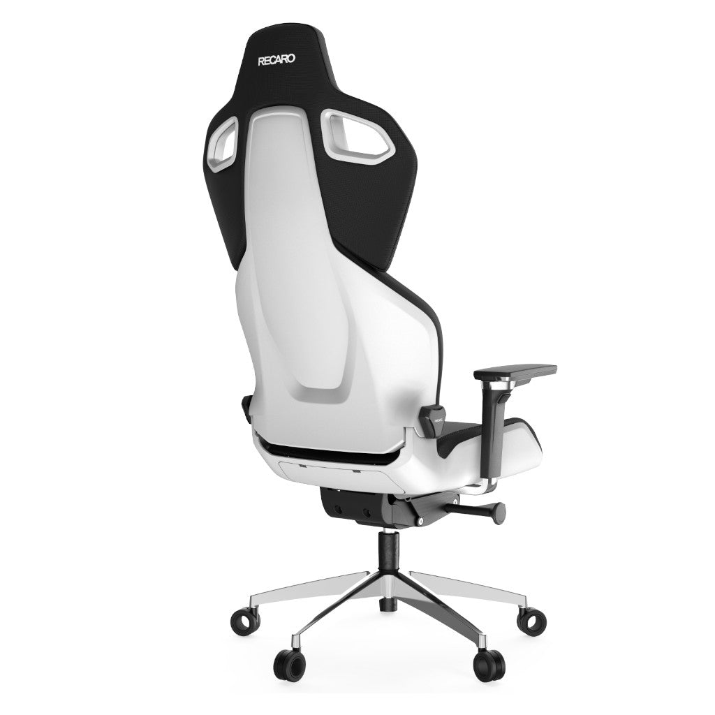 RECARO Gaming Chair EXO Platinum Black & White Photo-4