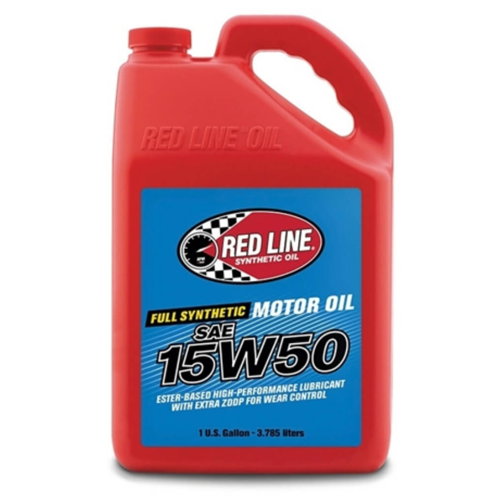 RED LINE OIL 11505 High Performance Motor Oil 15W50 3.8 L (1 gal) Photo-0